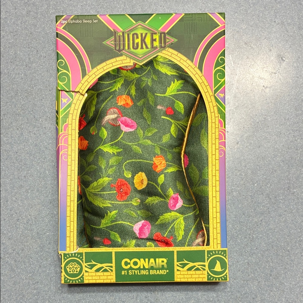 Conair Wicked Sleep Set with Floral Design